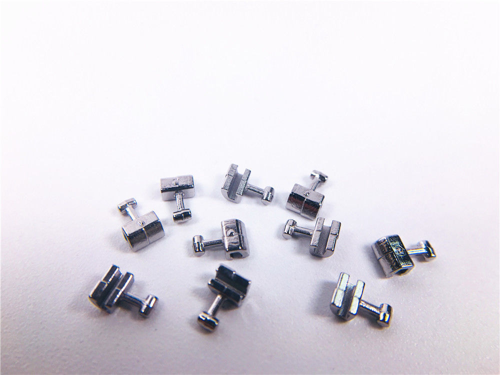 Crimpable Hooks Short Rectangular Hole Wire Dental Orthodontic Archwires Bracket