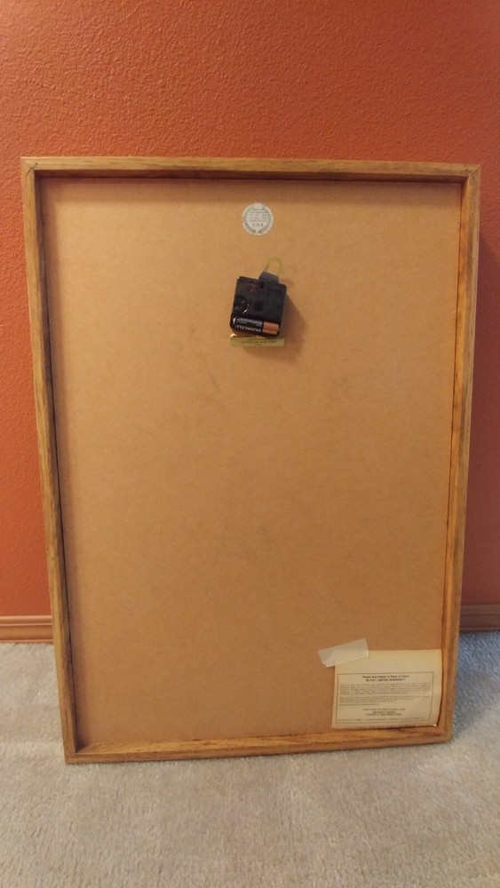 VINTAGE THOMASVILLE BILLIARDS CLOCK