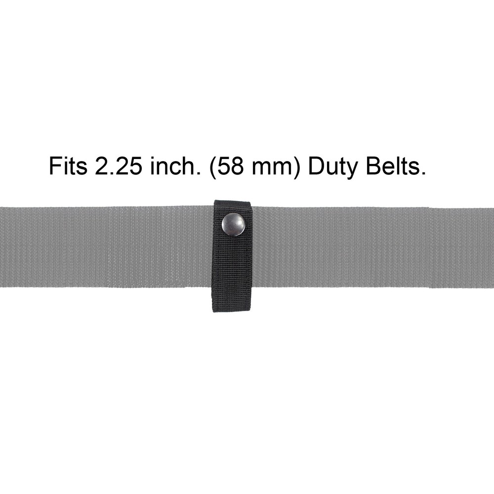 2pcs Tactical Handcuff Strap Belts Hand Cuff Holder Nylon Safety Snap Closure