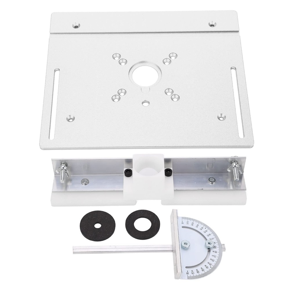 Router System Full Installation Set Aluminum Woodworking Insert Base Plate fo...
