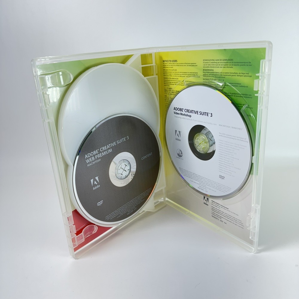 Adobe Creative Suite 3 Web Premium For MAC With Key