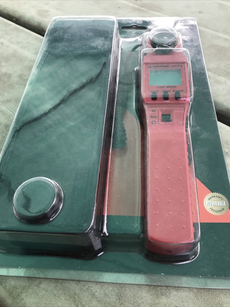 Amprobe LM631A Digital Light Meter In Original Retail Package
