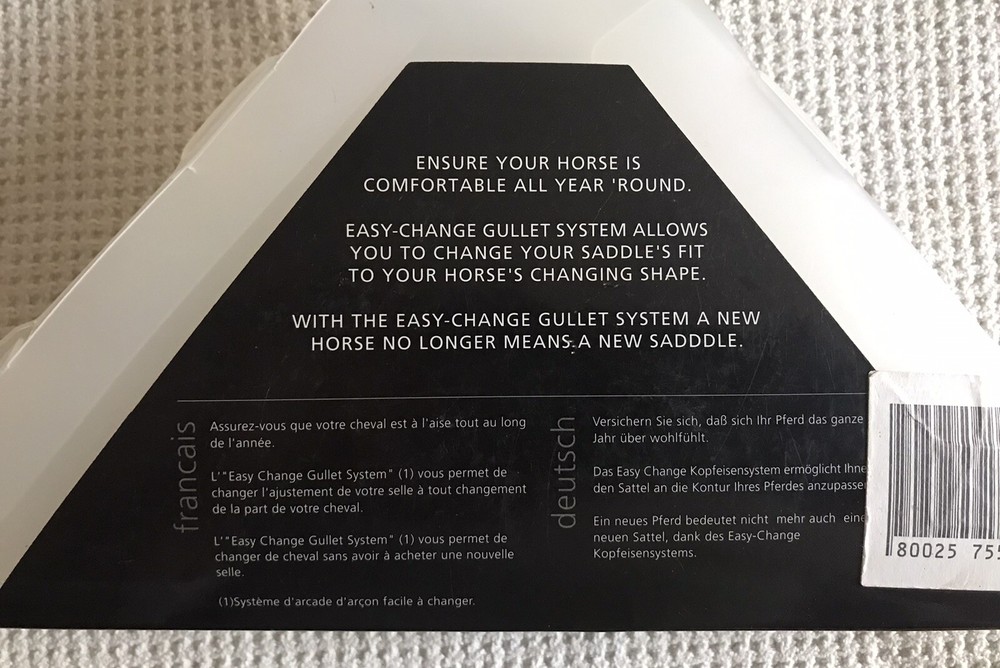 Wintec Easy Change Gullet System Black Medium Saddle Kit