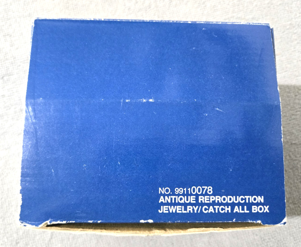 Vintage International Silver Co Silver Plated Lined Oval Trinket Jewelry Box