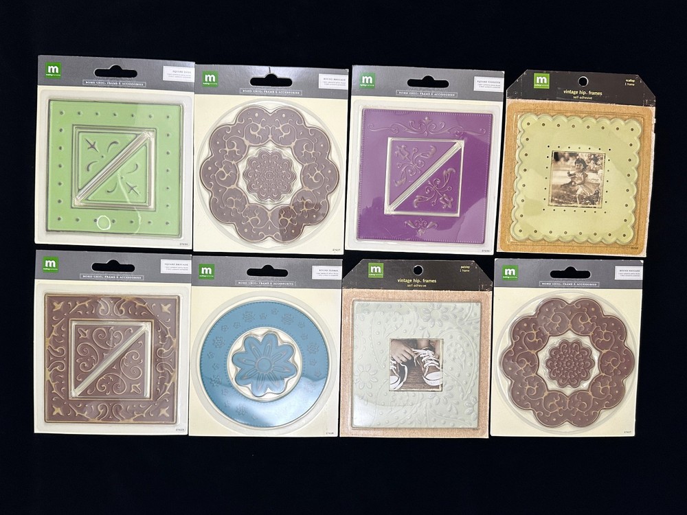 Scrapbooking Frames Embellishment Lot