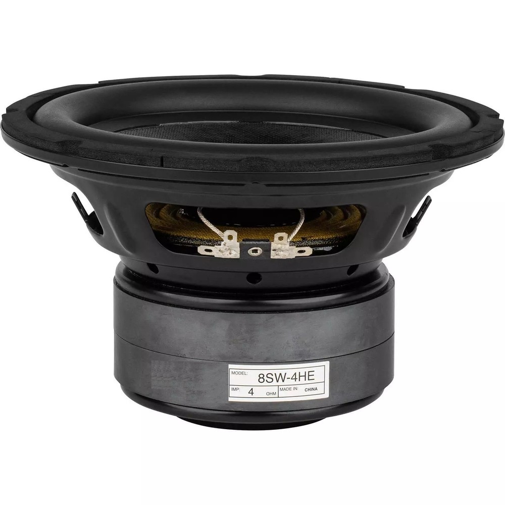8SW-4HE 8" High Excursion Subwoofer 4 Ohm