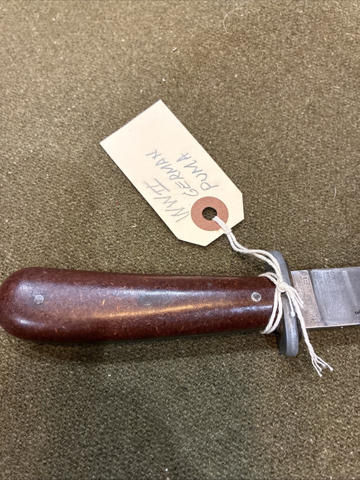 WW2 GERMAN TRENCH KNIFE PUMA