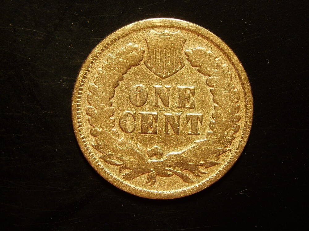 1898 CLEANED INDIAN HEAD CENT #12