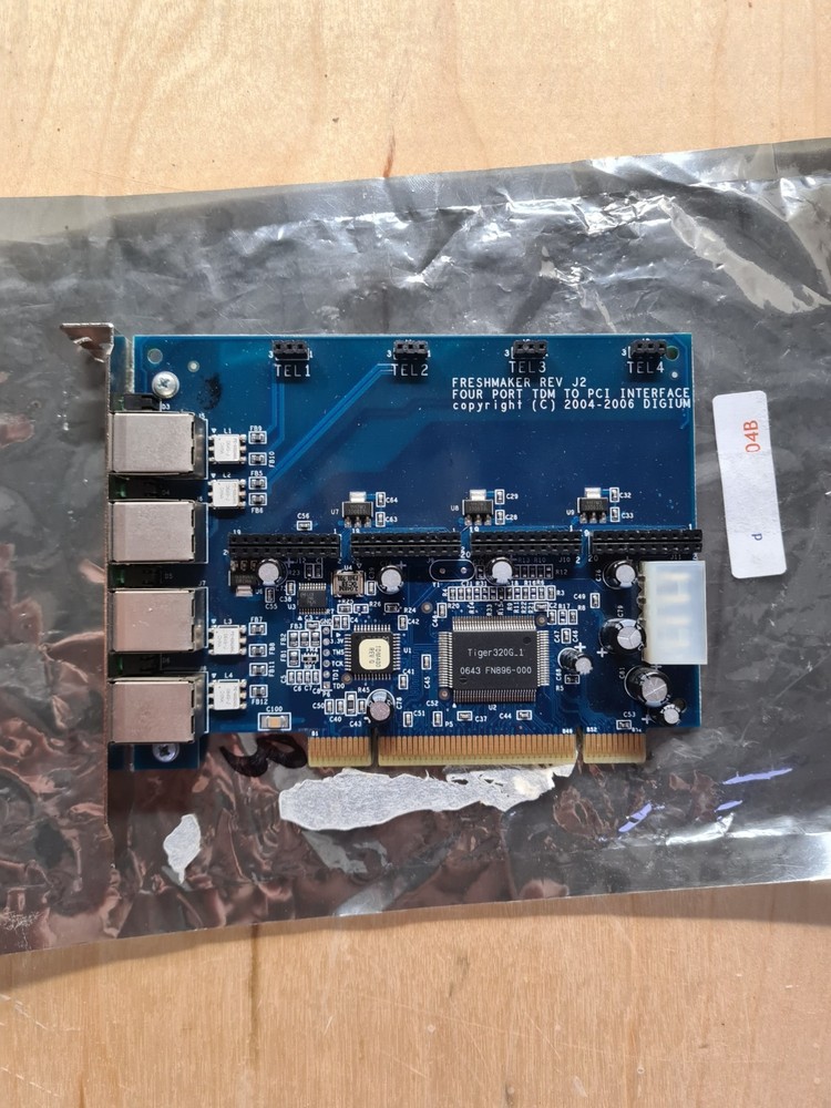 Digium TDM400P Card Asterisk PBX