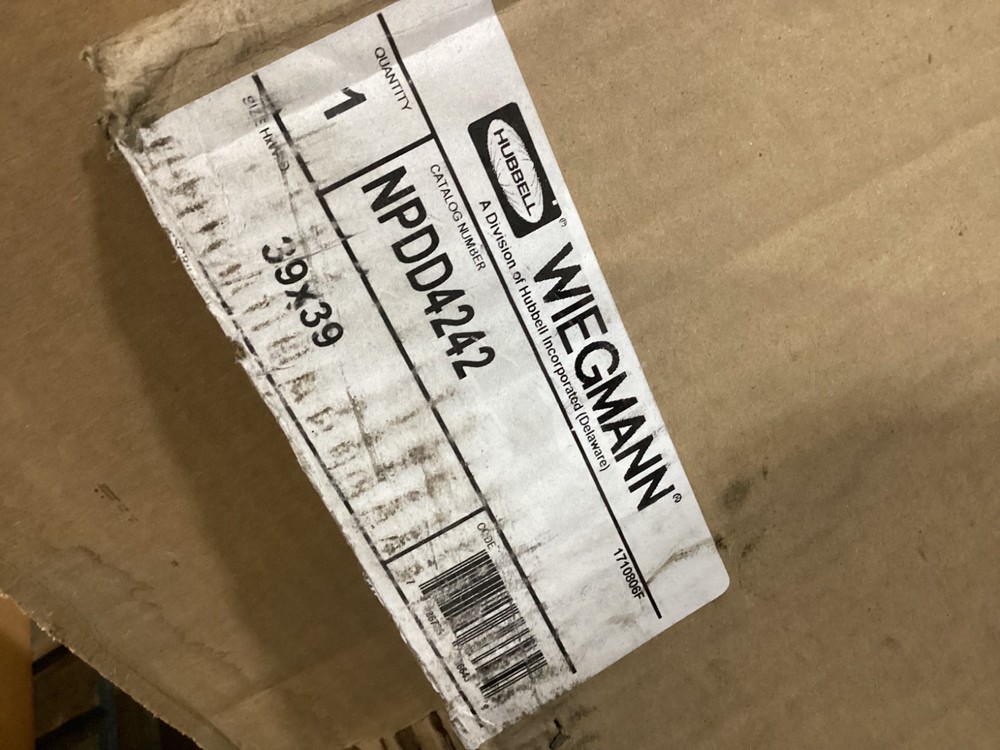 Wiegmann NPDD4242 Back Panel 39”X39” #131JM