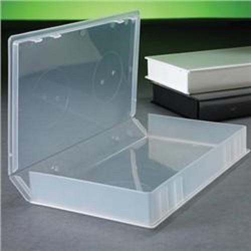 2 PCS NEW CLEAR VHS VIDEO LIBRARY CASE W/FULL SLEEVE PSV14 , FREE SHIPPING