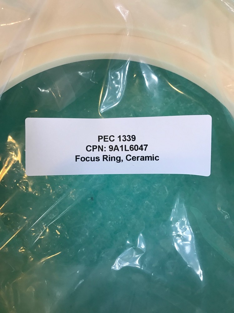 NEW CERAMIC FOCUS RING for SEMICONDUCTOR ESC ELECTROSTATIC CHUCK 9A1L6047