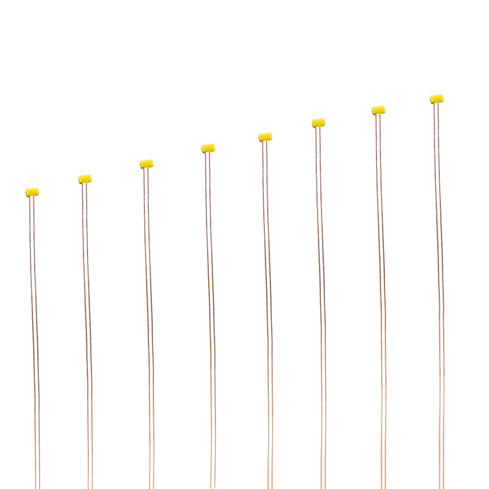 20pcs Pre-wired micro 0.1mm Copper Wire SMD LED 0402 Warm White Lights C0402WM