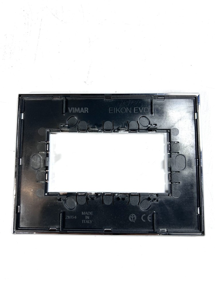 -NEW- Vimar 21654.22 , Eikon EVO Placca 4M Tabacco
