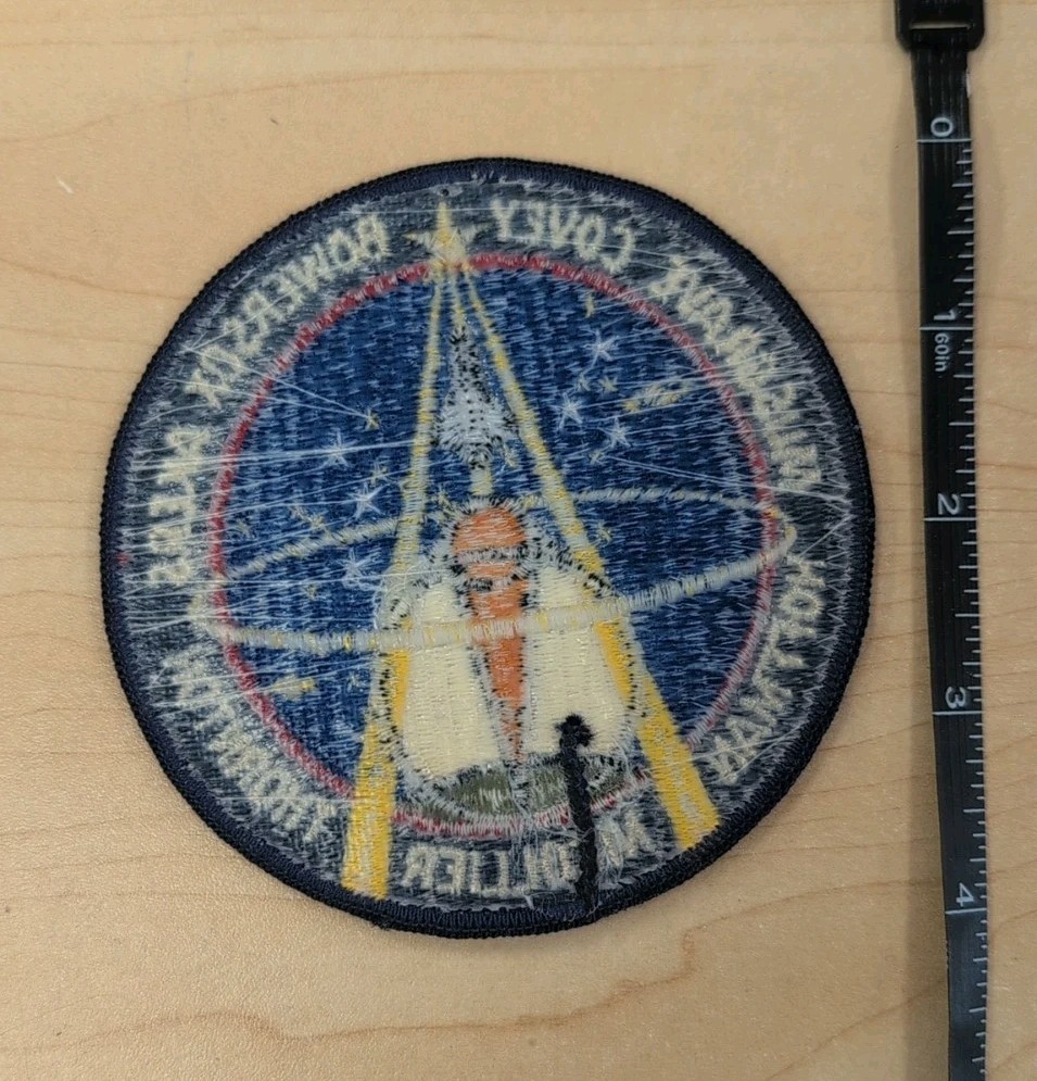NASA STS-61 Space Shuttle Endeavour Embroidered 4" Crew Patch