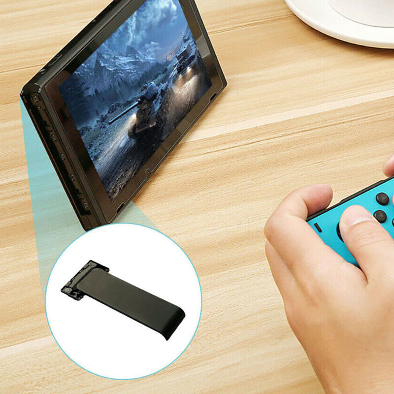 3IN1 Back Bracket Kickstand Stand Holder w/Screw For Nintendo Switch Replacement