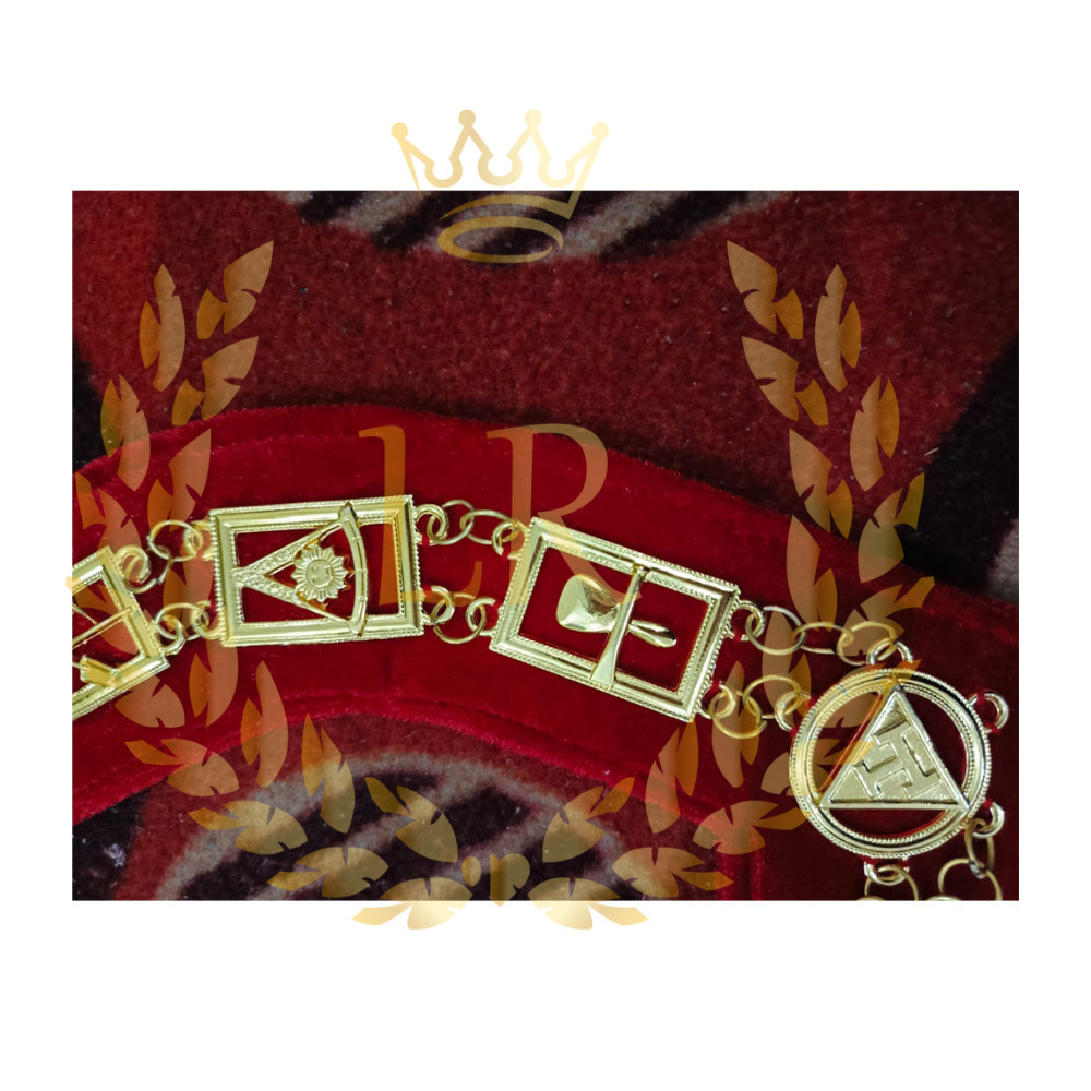 Masonic Regalia Royal Arch Chapter Regular Apron set Premium Quality Package