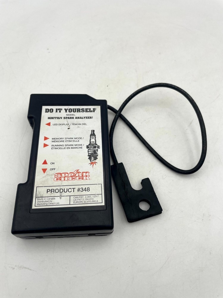 Spark Check Model #348 Ignition Spark Analyzer Black NEED BATTERIES