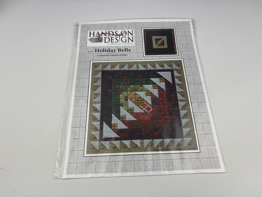 Hands On Design Holiday Bells Sampler Hardanger Needlepoint Pattern 7S