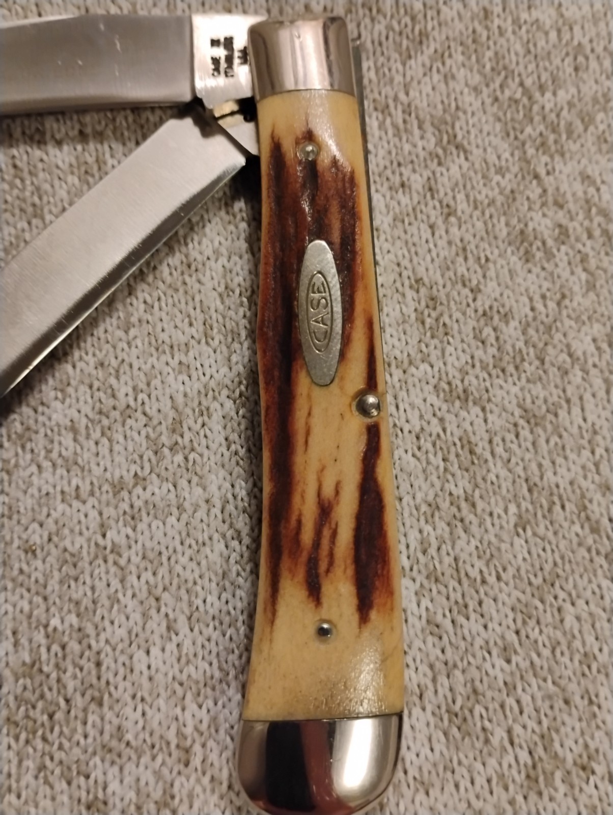 1976 CASE XX 5254 SSP STAG RAZOR EDGE TRAPPER