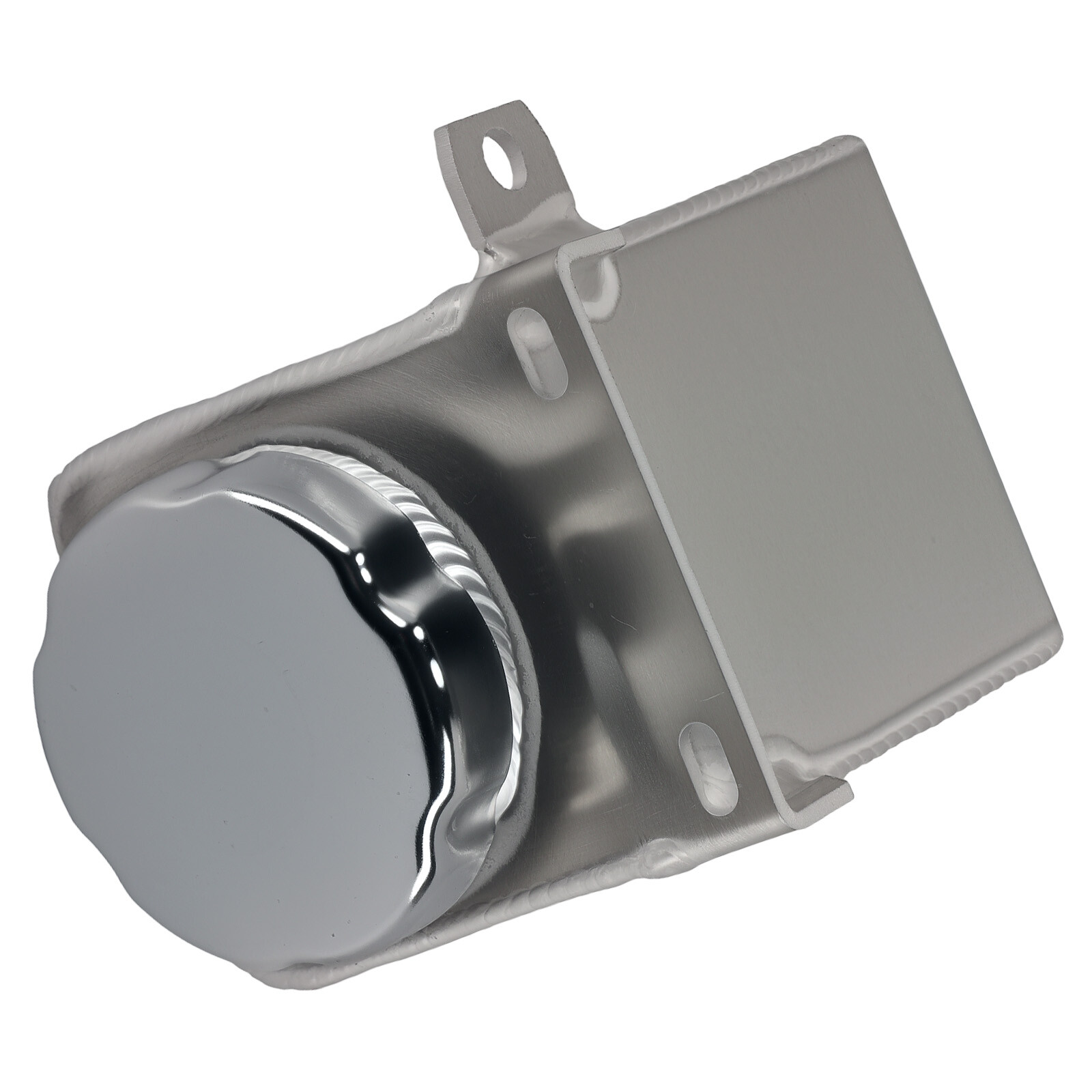 Aluminum Power Steering Reservoir Fluid Tank for Ford Mustang 1999-2004 Silver