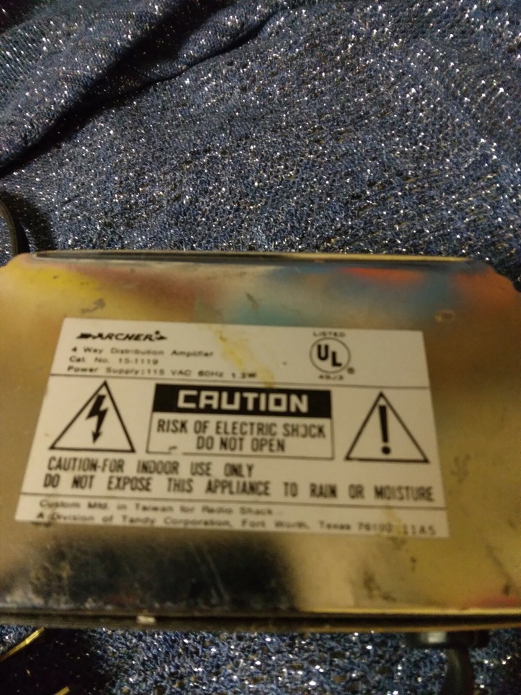 ARCHER 4-Way Distribution Amplifier 15-1119