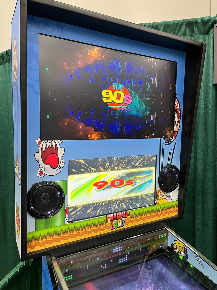 Virtual Pinball 4K 43" Mario Theme