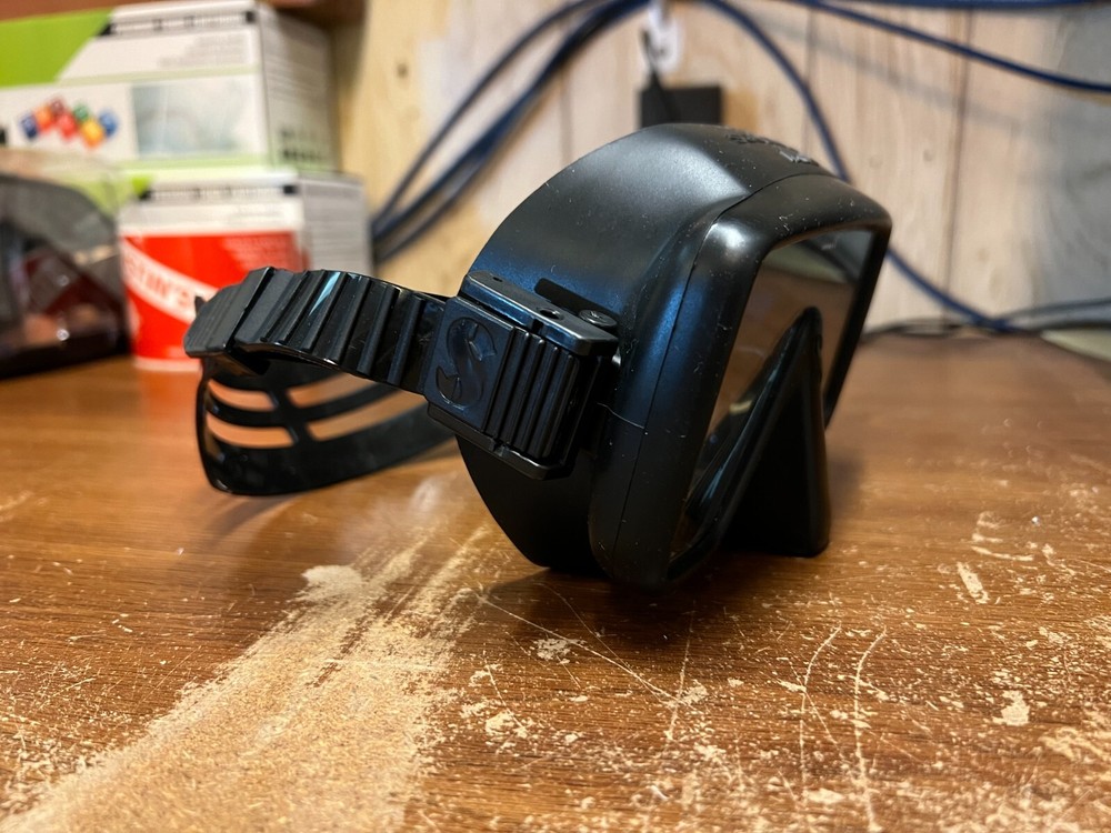 Scubapro Frameless Gorilla Mask - Black - Open Box/Returned