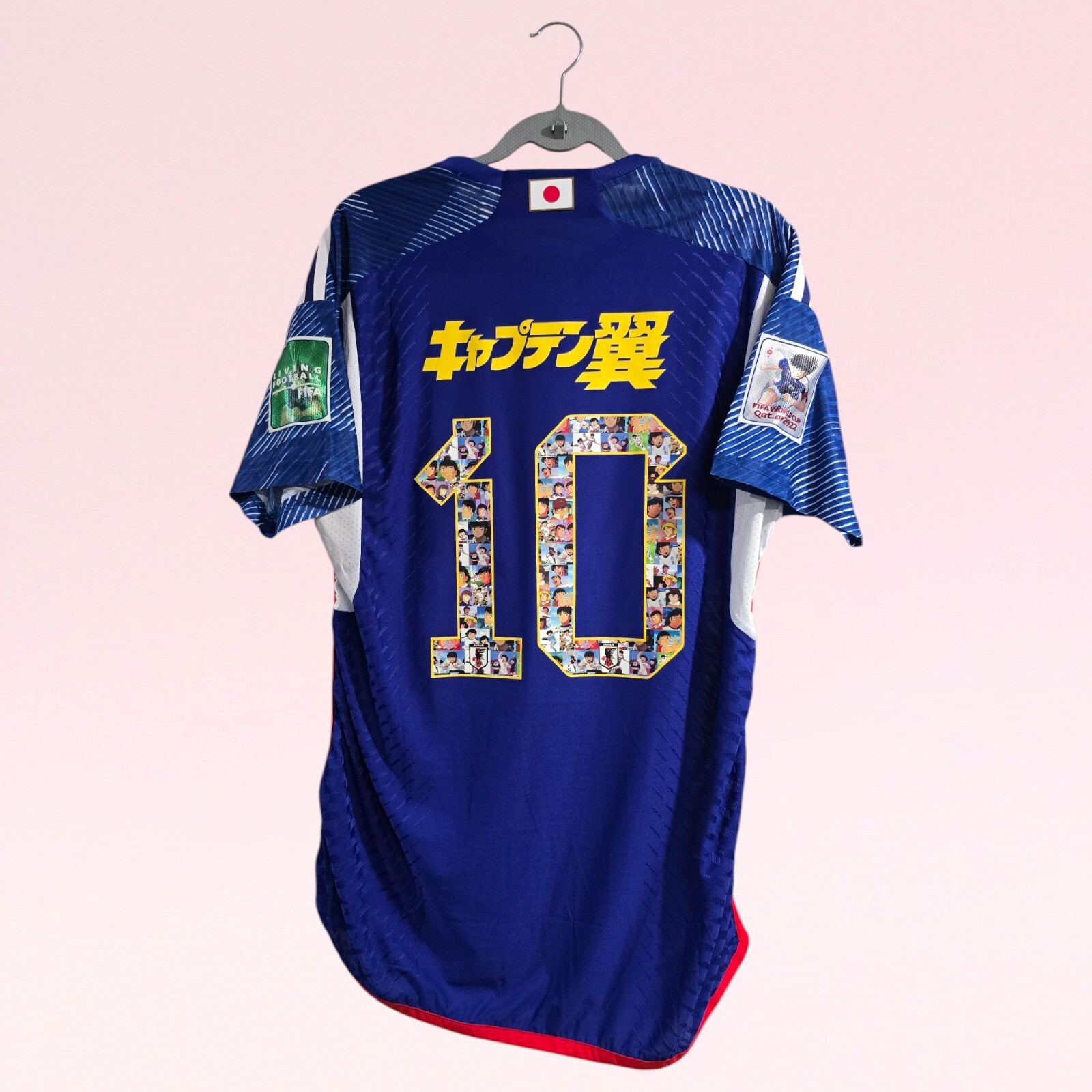 JAPAN HOME NATIONAL TEAM JERSEY - 2022 - CAPTAIN TSUBASA # 10 - MEDIUM