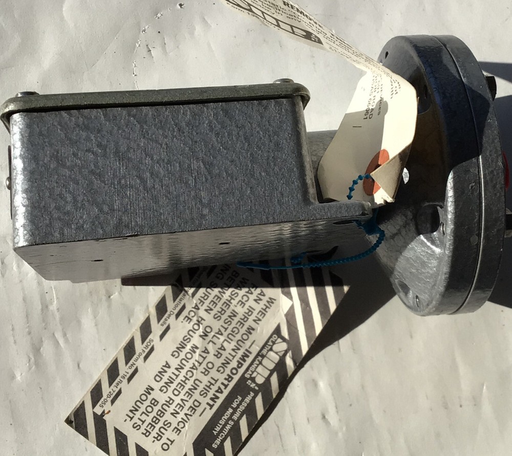 SOR Controls Devices Pressure Switch 12N-K2