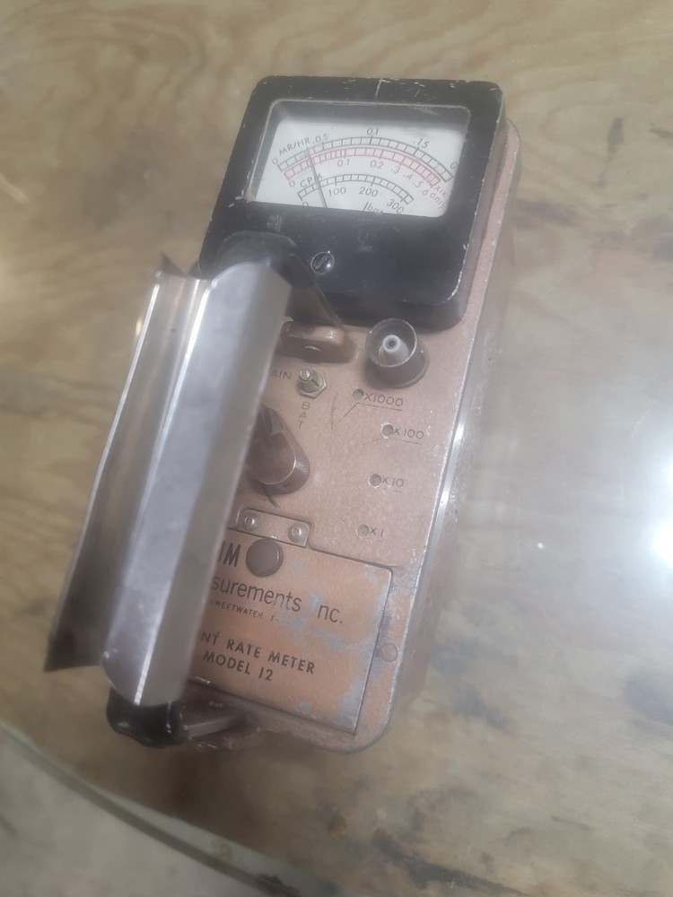 Ludlum Model 12 Count RateMeter,
