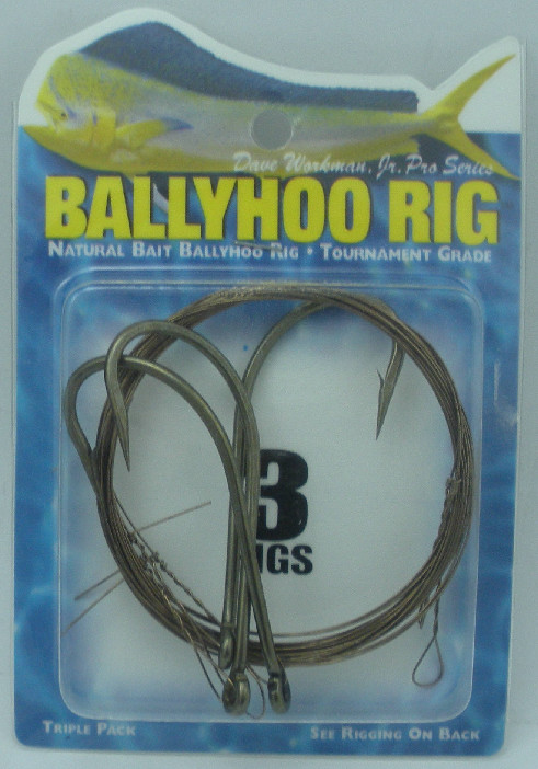 Boone 00622 Dave Workman Ballyhoo Rig 8/0 Hook 3CT