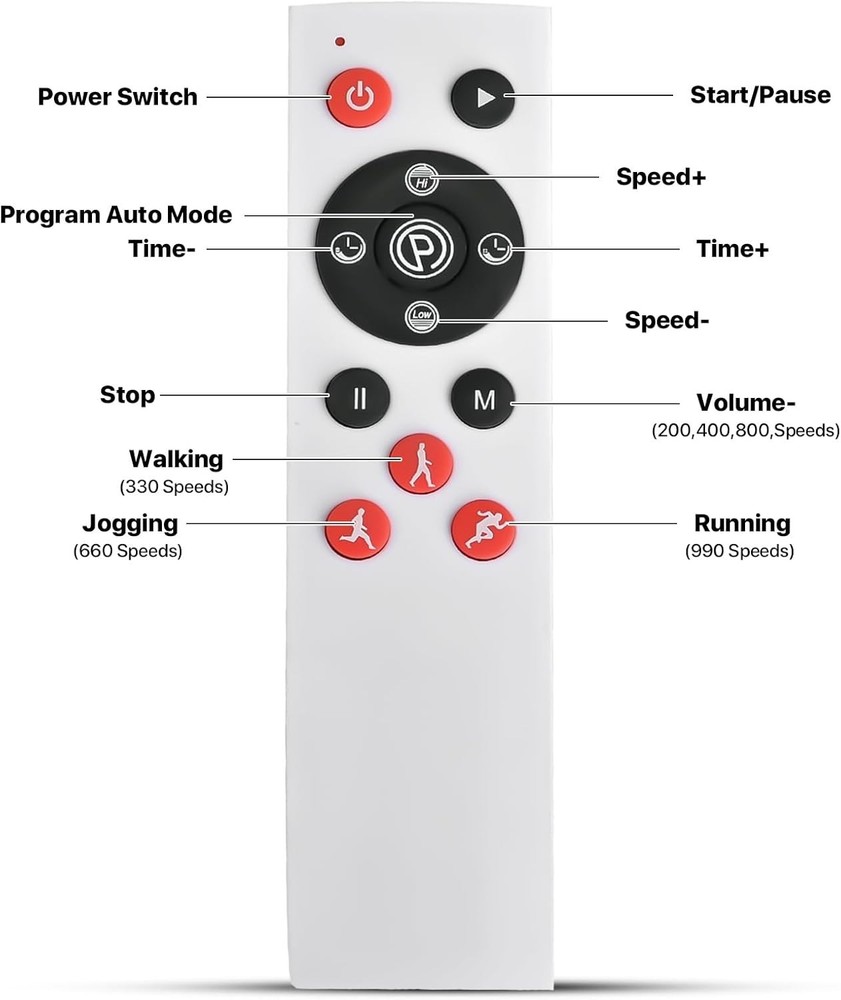 Remote-Controlled Vibration Plate - 99 Adjustable Speeds for Targeted Workouts
