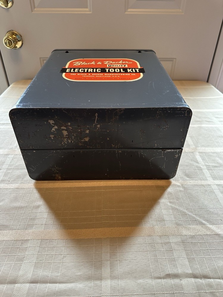 Black & Decker Empty Electrical Tool Kit Case