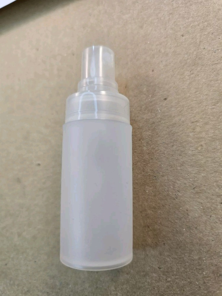 20ml 0.66oz Empty Plastic Bottles Clear / Frosted Atomizer Spray *SNAP FIT*