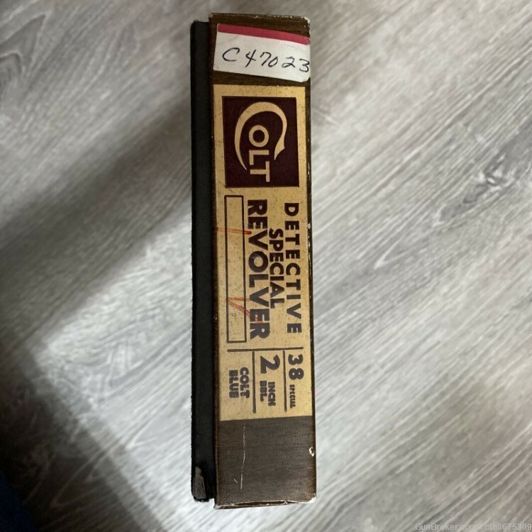 Colt Detective Special Revolver Box