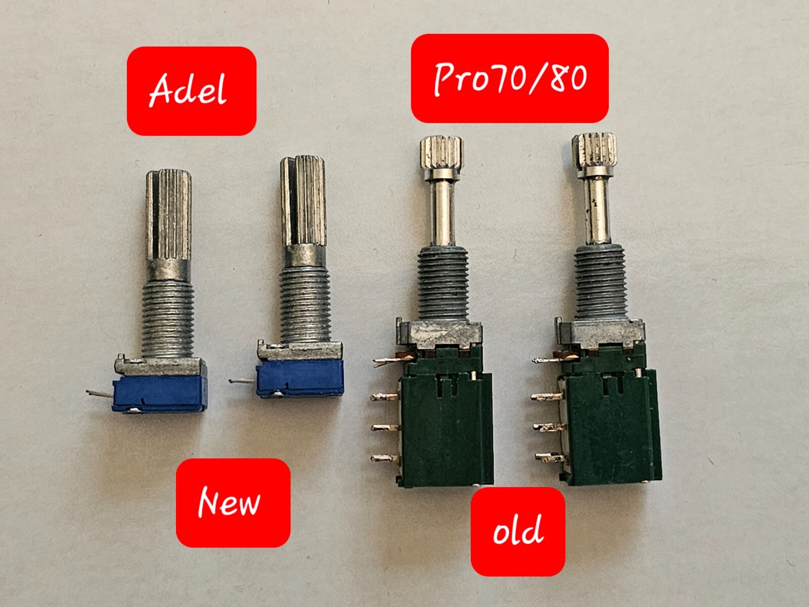 Sony ICF-Pro80/70 Air-7 Air-8 Replacement Potentiometers Made By Bourns USA