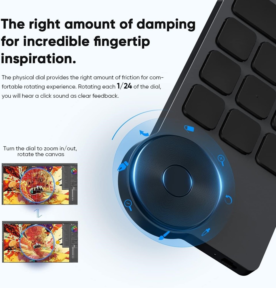 Teclado de acceso directo inalámbrico con control remoto programable Negro NUEVO