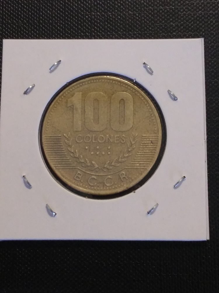 2000 Costa Rica 100 Colones