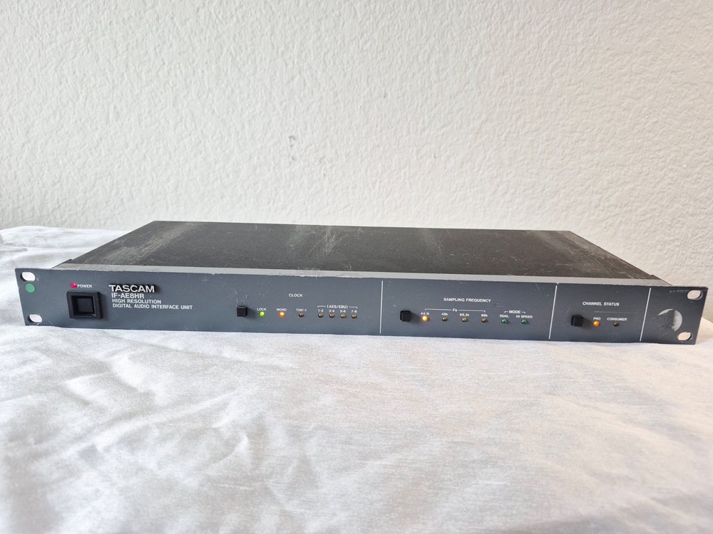Tascam IF-AE8 HR High Resolution 24bit 96KHz Digital Audio Interface Unit