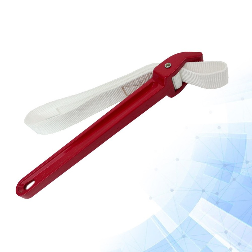 Convenient Oil Filter Removal Tool with Adjustable Belt for Use
