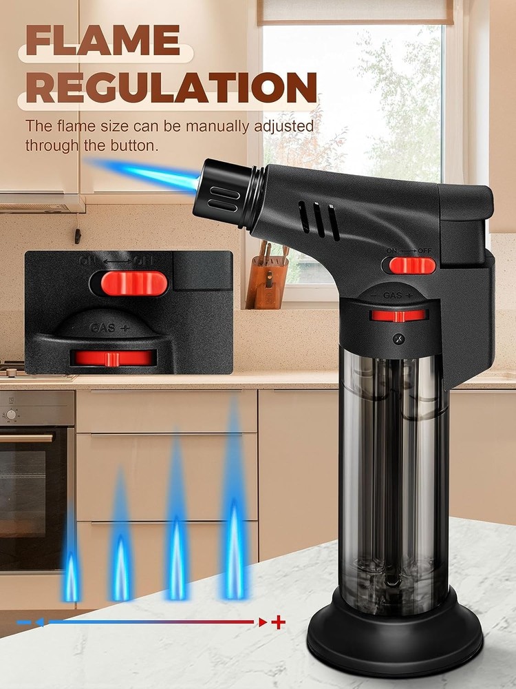 4 Pack Eagle Jet Torch Gun Lighter Adjustable Flame Windproof Butane...