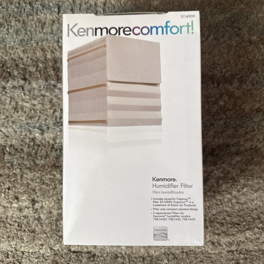 NEW  Kenmore Pleated Humidifier  Filter 32 14909 Replacement 2 Pack