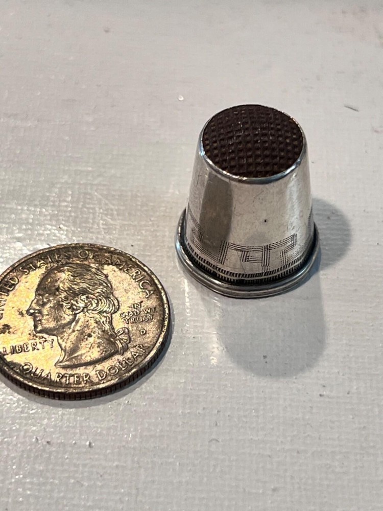 sterling thimble
