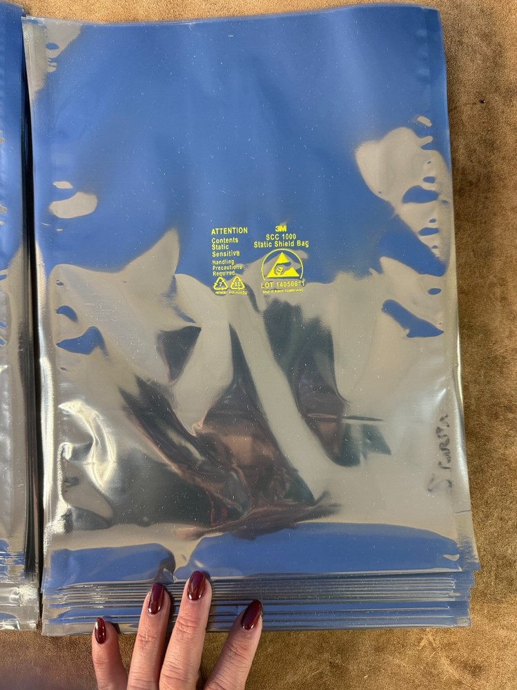 3M SCC 1000 Anti Static Shielding Bags ESD Electronics Packaging 99 bags (#5)