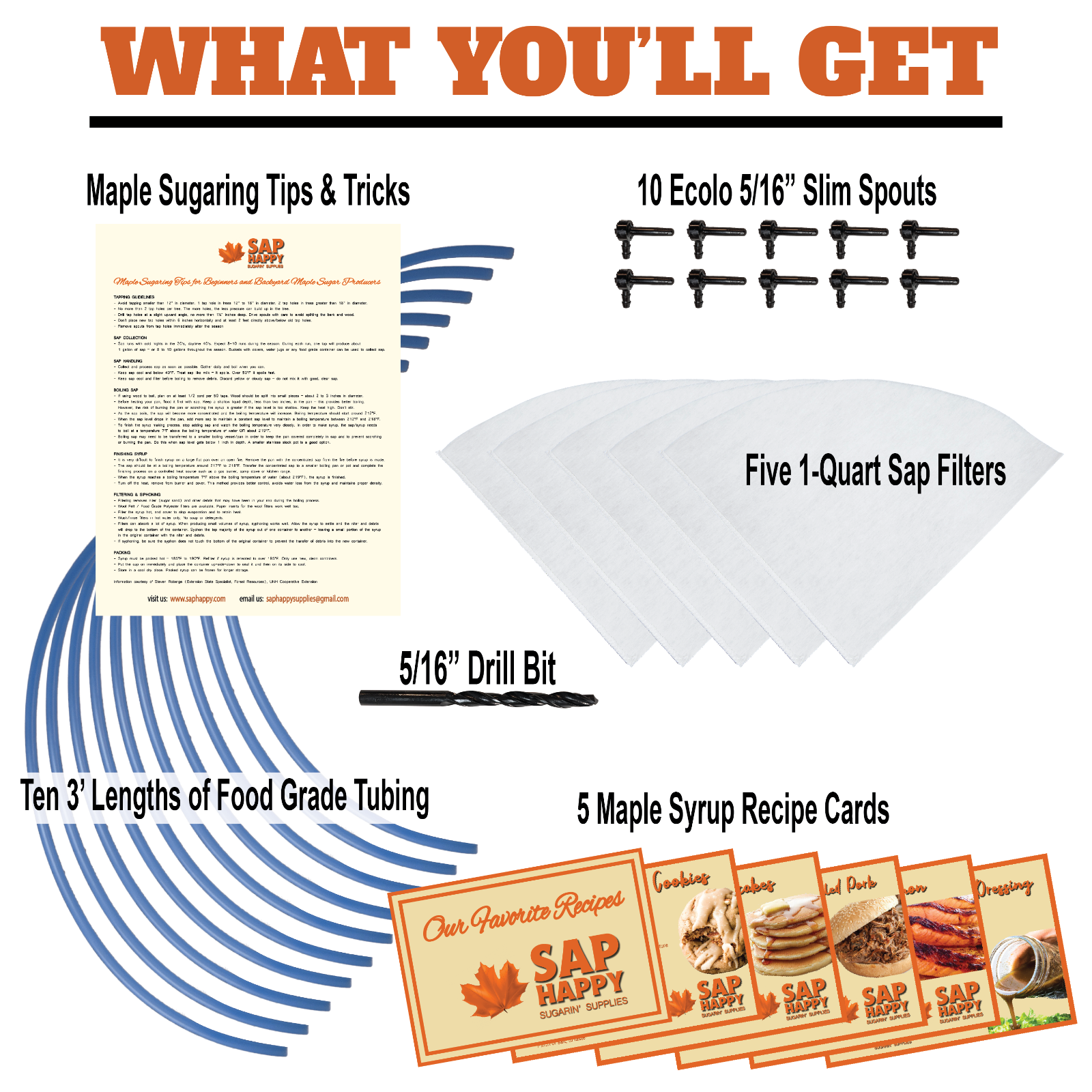 Ultimate Maple Syrup Tapping Kit