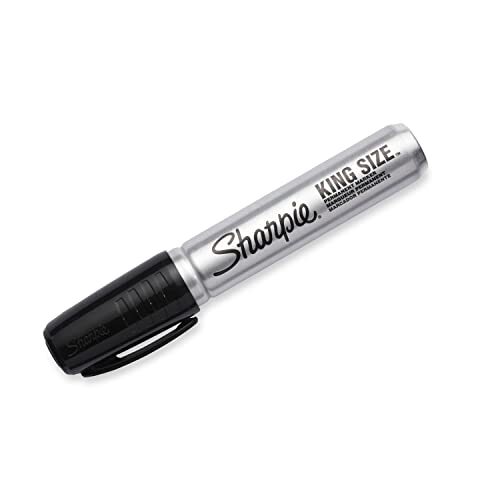 SHARPIE King Size Permanent Markers Large Chisel Tip Great For Poster Boards