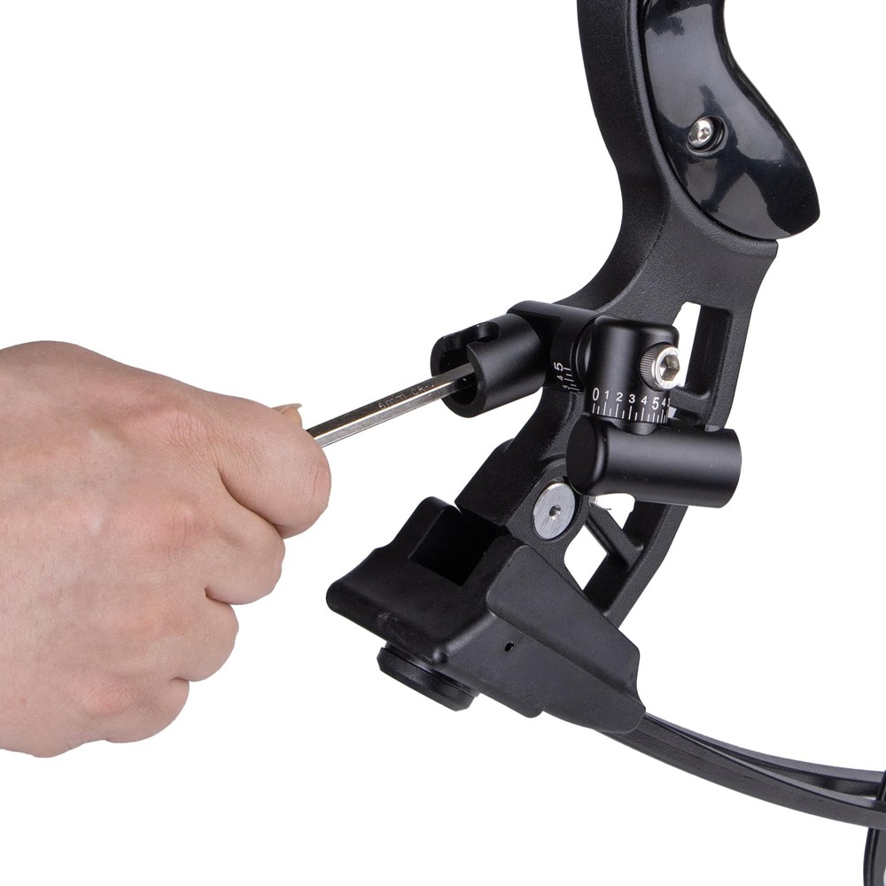 Single Side Adjustable Bow stabilizer, Shooting v bar Attachment for Compound