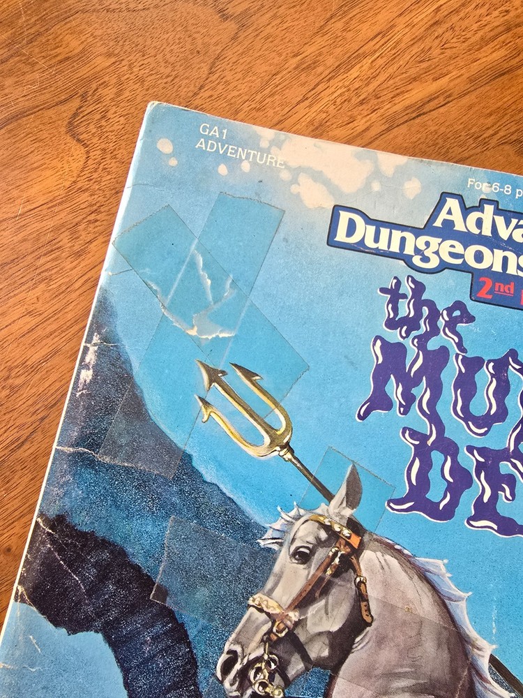 AD&D 2nd Edition GA1 The Murky Deep Module 9422 TSR