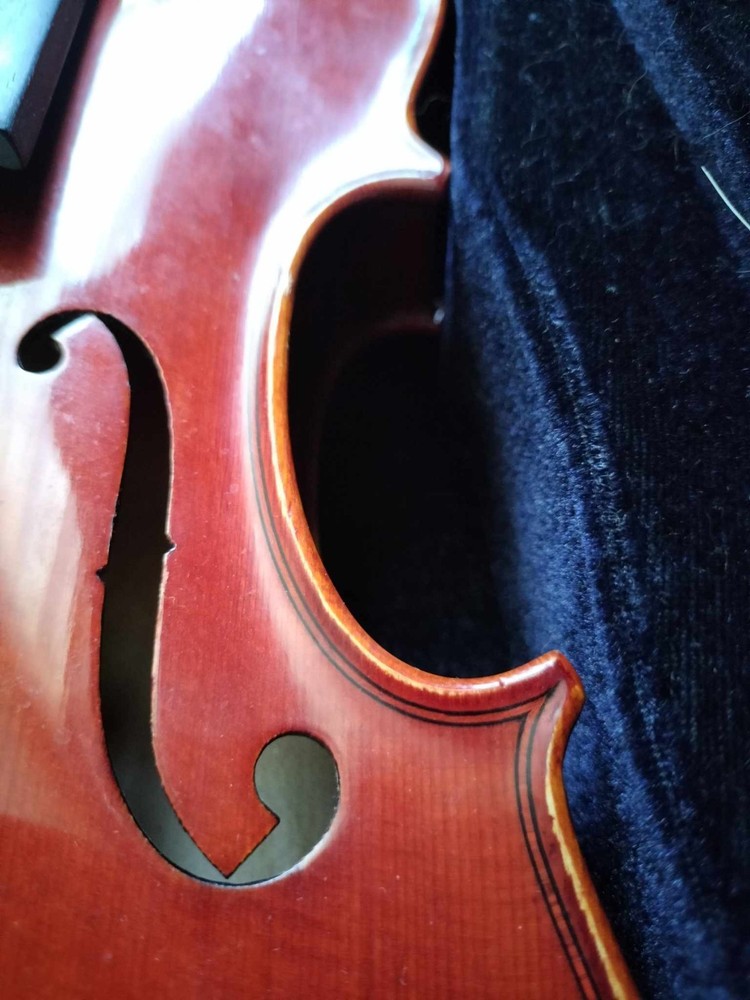 Franz Hoffmann Maestro Violin 1/2 Size Toshira shaped Case Backpack 2 Bows